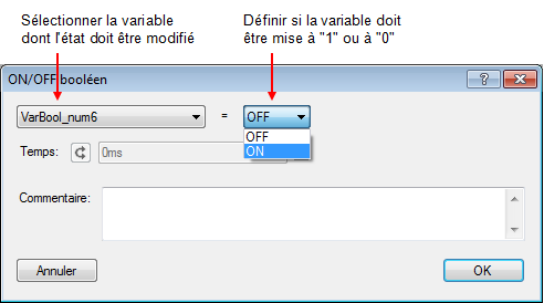 Programmation on off bit 2