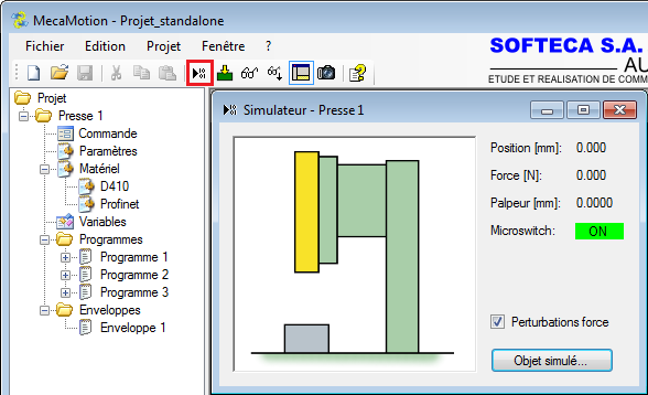 Ouvrir simulateur 2