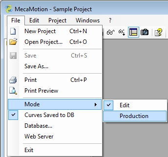 Standalone Mode production english