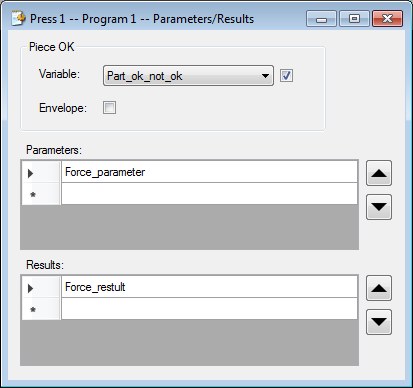 Standalone Paramètres programme english