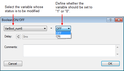 Programmation on off bit 2 english