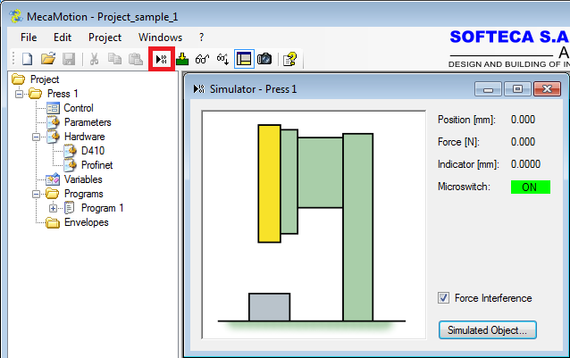 Ouvrir simulateur 2 english